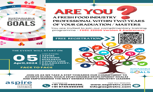 FREE face to face awareness programme on FSSC 22000 Version 6 | April 05